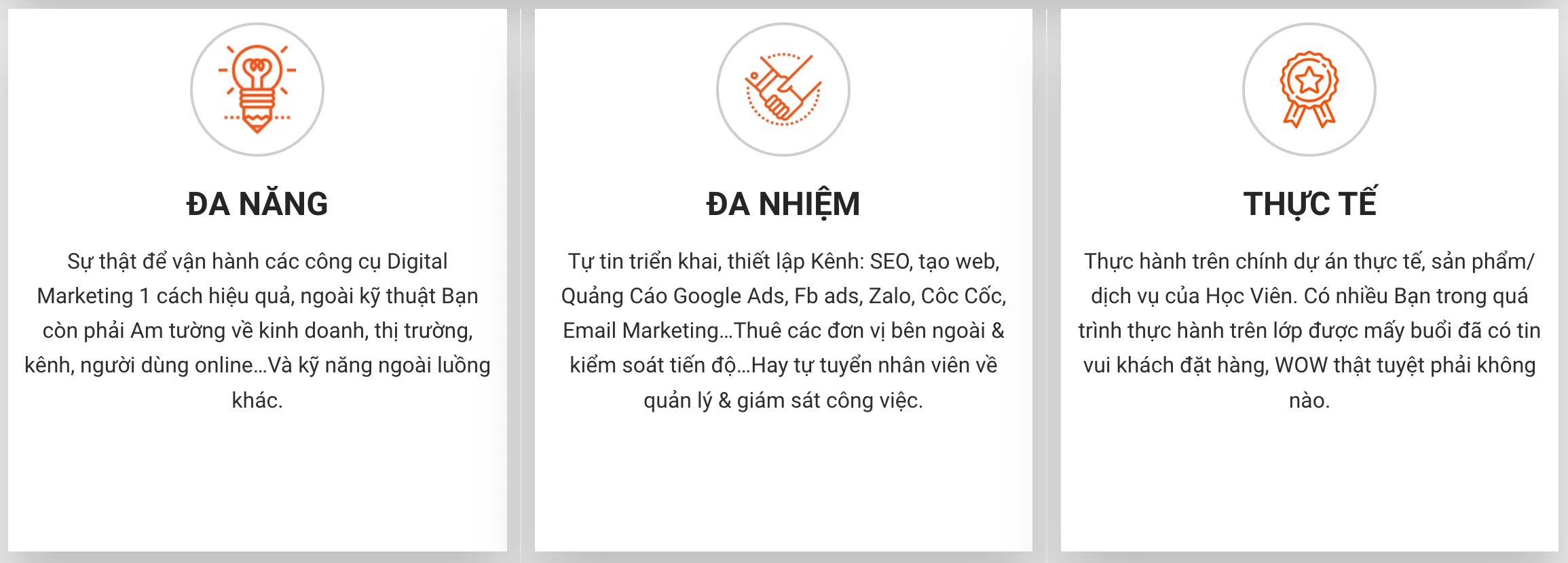 ưu thế khóa học seo tại SEOViP