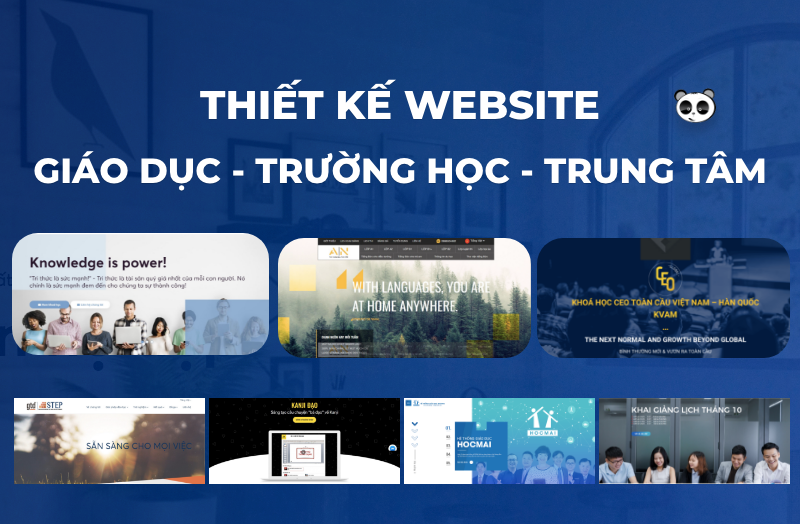 Thiết Kế Website Giáo Dục Trường Học Chuyên Nghiệp