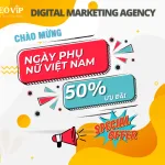 MỪNG NGÀY 20/10 – PHỤ NỮ LÊN NGÔI – NHÂN ĐÔI QUÀ TẶNG – GIẢM ĐẾN 50% PHÍ DỊCH VỤ