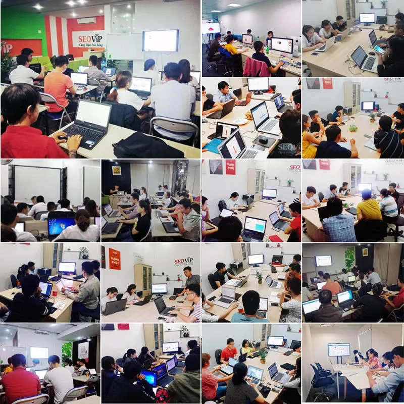 Hàng trăm học viên đã tham gia khóa học thực chiến SEOVIP