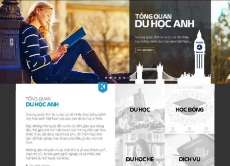 Dịch vụ seo website du học