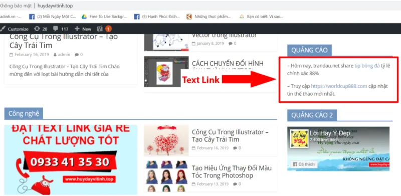 KHÔNG mua quá nhiều Textlink cùng 1 thời điểm