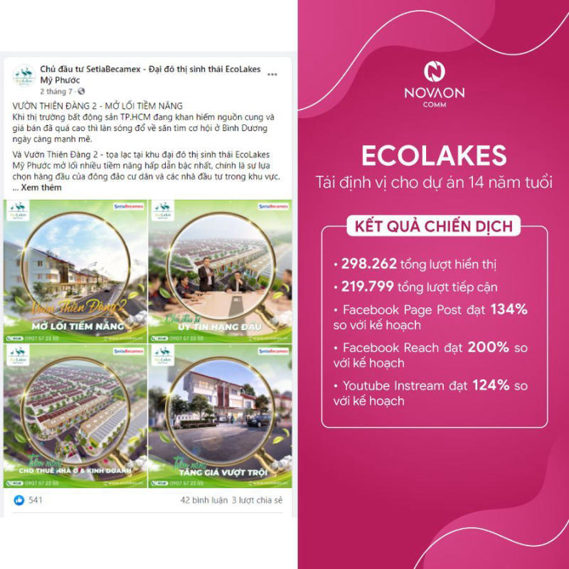 EcoLakes – Tái Định Vị cho Dự Án 14 Năm Tuổi