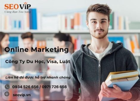 Online Marketing Cho Công Ty Du học, Visa, Luật