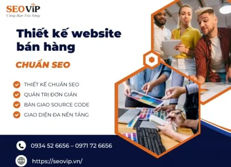 Dịch vụ thiết kế website bán hàng