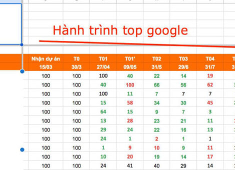 Hành trình TOP Google