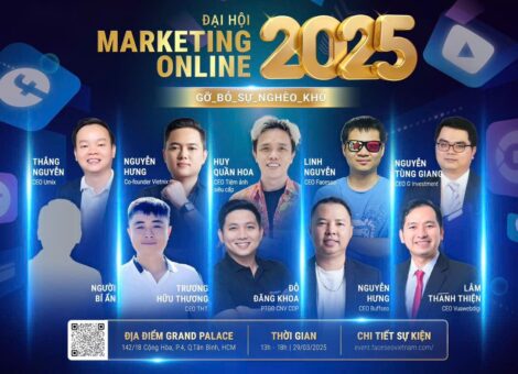 Sự kiện Đại hội Marketing Online 2025 - Gỡ bỏ sự nghèo khó