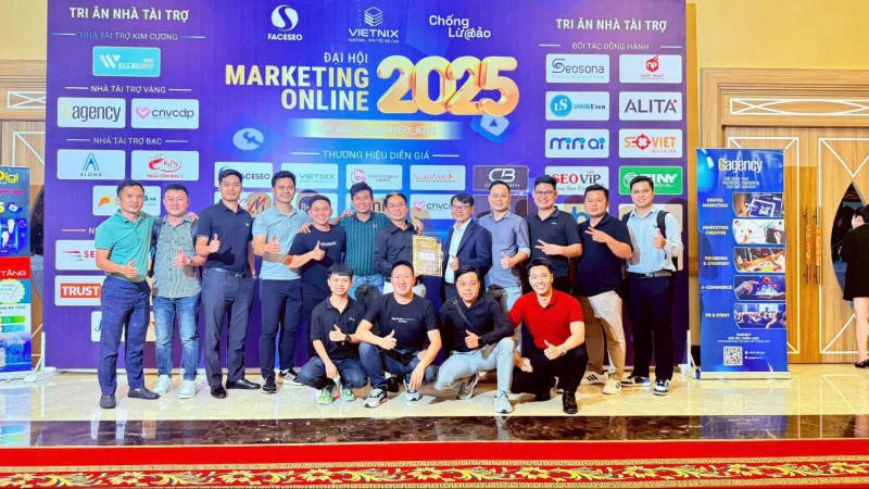Sự kiện Đại hội Marketing Online 2025 tổ chức thành công tốt đẹp