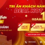 SEOVIP TẶNG NGAY 15% CHO 3 DỊCH VỤ HOT NHẤT MÙA LỄ 2/9