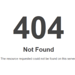 404 Not Found