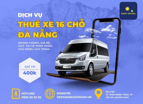 thuê xe 16 chỗ đà nẵng