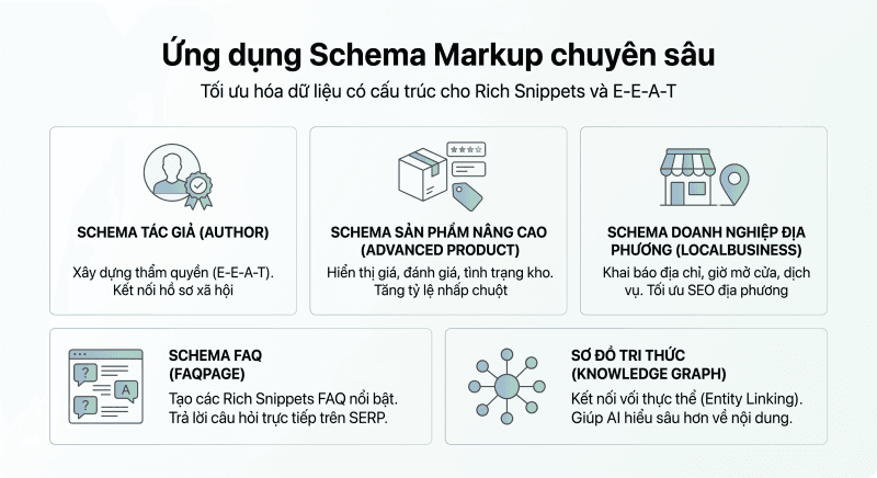 Ứng dụng Schema Markup chuyên sâu
